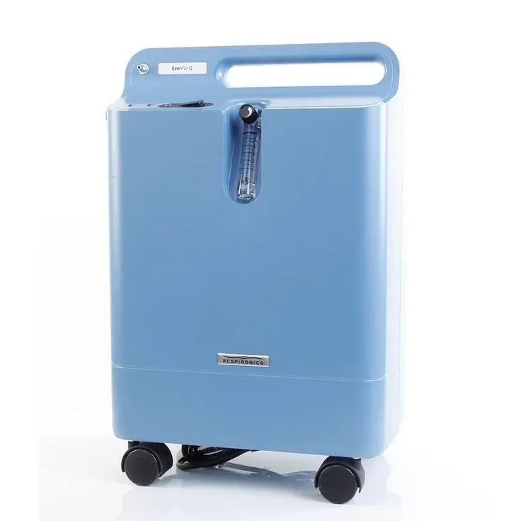 Portable oxygen concentrator for home oxygen therapy and respiratory care