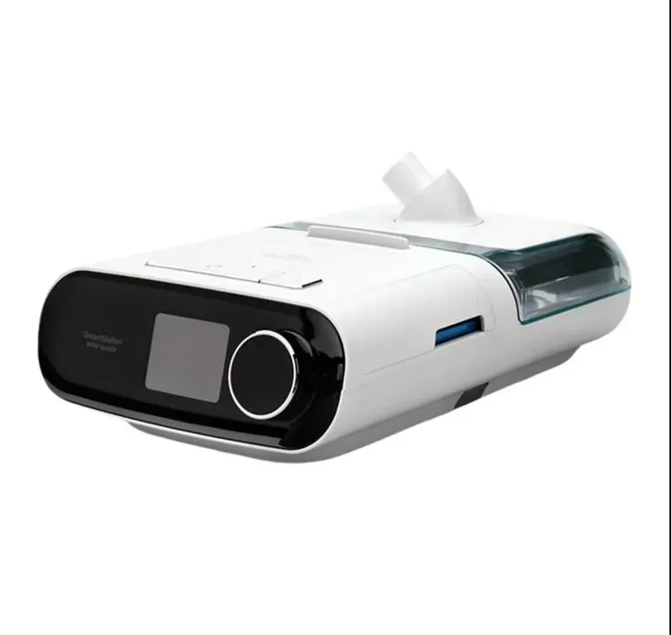 Philips DreamStation Auto BiPAP machine with automatic pressure adjustment.