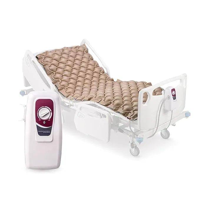 Bubble Air Mattress with Air Pump for Bed Sore Prevention and Pressure Relief