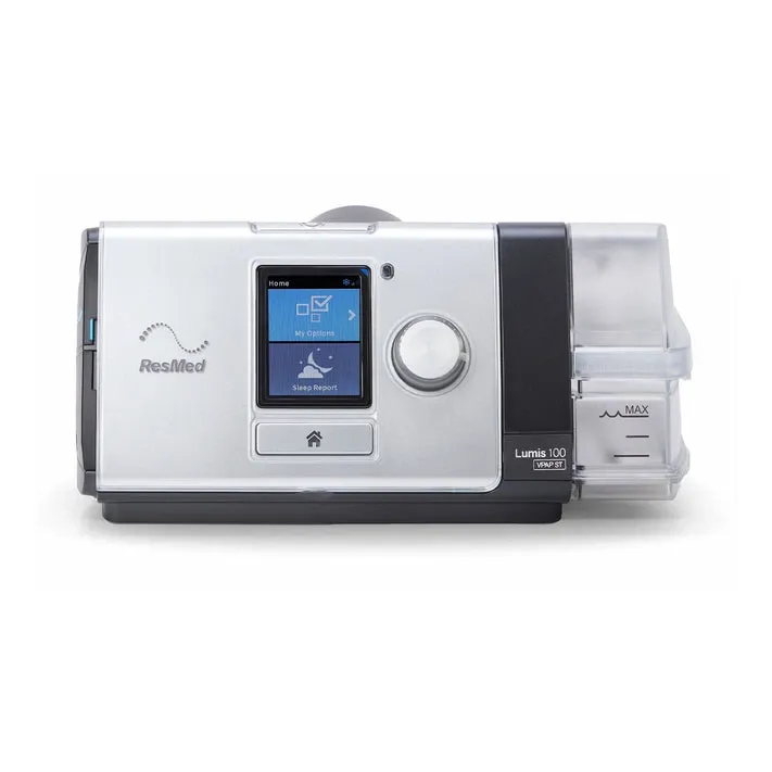 ResMed Lumis 100 VPAP ST ANZ TRI 4G non-invasive ventilator for respiratory support.